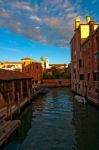 Venice Italy Pittoresque View Stock Photo