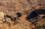 Grand Canyon And Colorado River Stock Photo