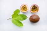 Passion Fruit Stock Photo