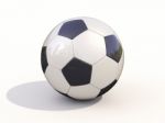 Classic Soccer Ball Stock Photo