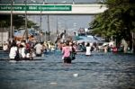 Evacuate Stock Photo