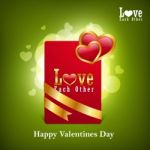 Red Love Heart, Valentines Day Concept Stock Photo