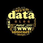 Word Cloud Of The Blog Stock Photo