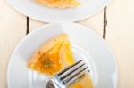 Fresh Pears Pie Dessert Cake Stock Photo