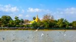 Shwedagon Pagoda, Yangon Myanmar Stock Photo