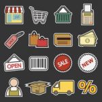 Shopping Icon Stock Photo