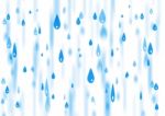 Vertical Rain Water Drops Illustration Background Stock Photo