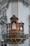 View Of An Organ In Salzburg Cathedral Stock Photo