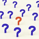 Multiple Question Marks Stock Photo