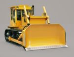 Heavy Crawler Bulldozer Stock Photo