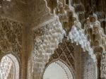 Granada, Andalucia/spain - May 7 : Part Of The Alhambra  Palace Stock Photo