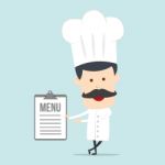 Cartoon Chef Illustration Stock Photo