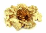 Walnut Kernels Stock Photo