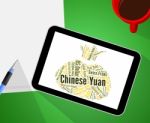 Chinese Yuan Means Forex Trading And Broker Stock Photo