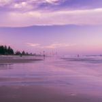 Burleigh Heads Beach During The Day Stock Photo