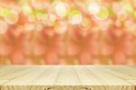 Perspective Wood And Abstract Light Color Background With Select Stock Photo