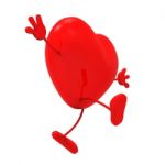 Person Heart Indicates Health Check And Care Stock Photo