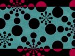 Dots Background Means Round Shapes And Blobs
 Stock Photo