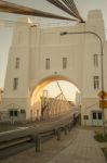 Walter Taylor Bridge In Brisbane Stock Photo