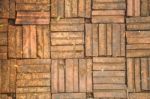 Brick Floor Stock Photo