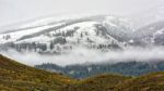 Countryside Of Yellowstone National Park Stock Photo