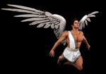 Male Angel Stock Photo