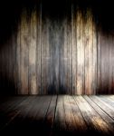 Old Wooden Floor Stock Photo