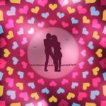 Valentine Background Stock Photo