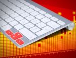 Dynamic Keyboard Stock Photo