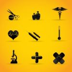 Medical Icons Stock Photo