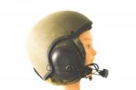 Helmet Of Soldier Stock Photo