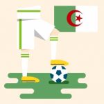 Algeria National Soccer Kits Stock Photo