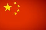 China Flag Stock Photo