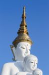 Buddha In Temple Of Thailand Stock Photo