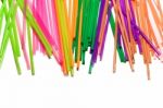 Straws Stock Photo