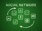 Social Network Stock Photo