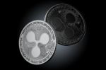 Dark Ripple Coins Stock Photo