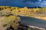 Gros Ventre River Stock Photo