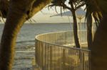 Kings Beach In The Sunshine Coast, Queensland Stock Photo