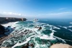 Portada (arch) Rock Formation, Chilean Coastline, La Portada Nat Stock Photo