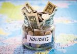 Holidays Budget Concept Stock Photo