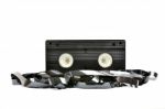 Old Video Cassette Stock Photo