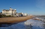 Eastbourne, East Sussex/uk - January 7 : View Of The Queens Hote Stock Photo