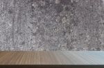 Top Of Wood Table On Old Concrete Wall Background Stock Photo