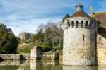 View Of  A Building On The Scotney Castle Estate Stock Photo