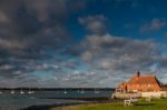 House On The Coastline At Bosham Near Chichester Stock Photo