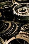 Automobile Gear Assembly Stock Photo