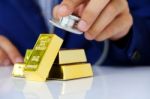 Gold Bars Stock Photo