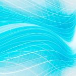 Blue Curved Abstract Background Stock Photo