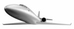 Corporate Jet Aircraft Stock Photo